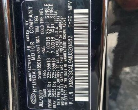 Хендай Туксон 2021 в Львове на Automoto.ua Черный Хендай Туксон, объемом двигателя 2.4 л и пробегом 71 тыс. км за 5000 $, фото 12 на Automoto.ua