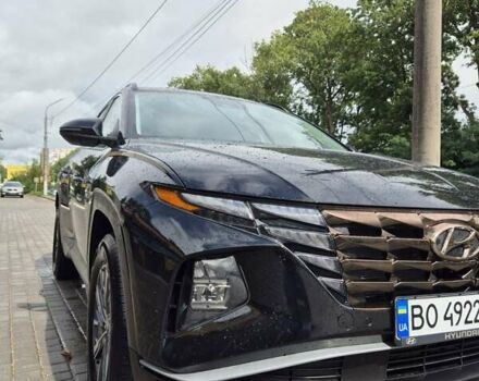 Черный Хендай Туксон, объемом двигателя 1.6 л и пробегом 88 тыс. км за 28500 $, фото 1 на Automoto.ua