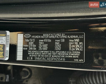 Черный Хендай Туксон, объемом двигателя 2.5 л и пробегом 48 тыс. км за 24000 $, фото 27 на Automoto.ua