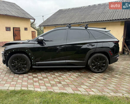 Черный Хендай Туксон, объемом двигателя 2.5 л и пробегом 81 тыс. км за 14900 $, фото 1 на Automoto.ua