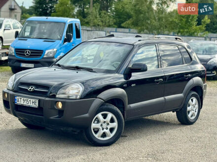 Хендай Туксон 2005 в Калуше на Automoto.ua Черный Хендай Туксон, объемом двигателя 2 л и пробегом 225 тыс. км за 8500 $, фото 1 на Automoto.ua