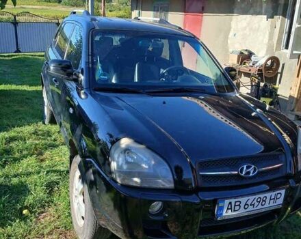 Чорний Хендай Туксон, об'ємом двигуна 2 л та пробігом 176 тис. км за 7300 $, фото 1 на Automoto.ua