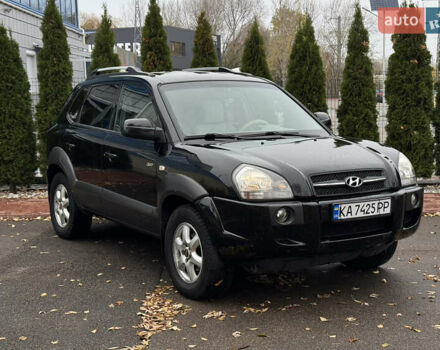 Черный Хендай Туксон, объемом двигателя 2.7 л и пробегом 220 тыс. км за 6350 $, фото 1 на Automoto.ua