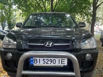 Чорний Хендай Туксон, об'ємом двигуна 1.98 л та пробігом 186 тис. км за 7000 $, фото 1 на Automoto.ua