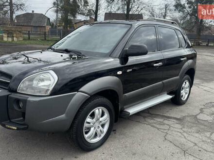 Хендай Туксон 2006 в Полтаве на Automoto.ua Черный Хендай Туксон, объемом двигателя 2.7 л и пробегом 230 тыс. км за 7999 $, фото 1 на Automoto.ua