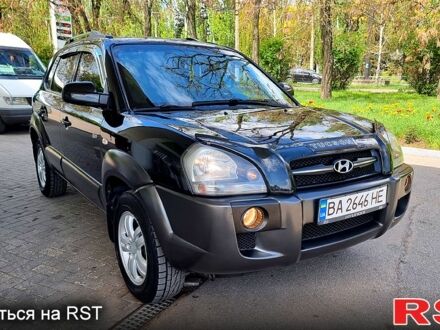 Хендай Туксон 2006 в Кропивницком (Кировограде) на Automoto.ua Черный Хендай Туксон, объемом двигателя 2 л и пробегом 198 тыс. км за 8900 $, фото 1 на Automoto.ua