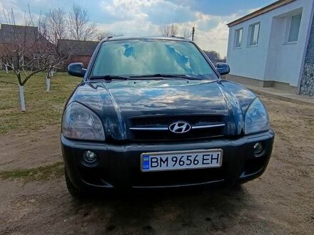 Хендай Туксон 2006 в Ахтырке на Automoto.ua Черный Хендай Туксон, объемом двигателя 2 л и пробегом 170 тыс. км за 8500 $, фото 1 на Automoto.ua