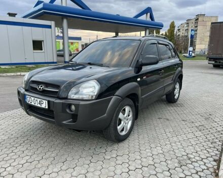 Хендай Туксон 2006 в Кривом Роге на Automoto.ua Черный Хендай Туксон, объемом двигателя 2 л и пробегом 231 тыс. км за 4200 $, фото 1 на Automoto.ua