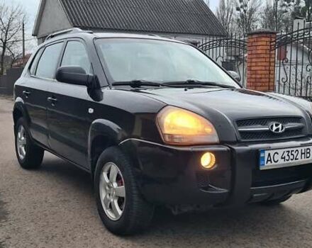 Чорний Хендай Туксон, об'ємом двигуна 1.98 л та пробігом 277 тис. км за 5350 $, фото 1 на Automoto.ua