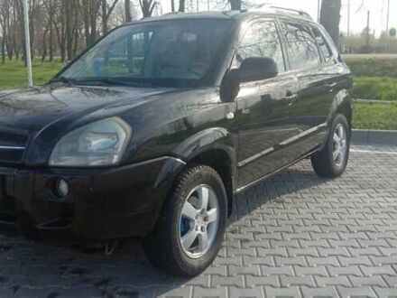 Хендай Туксон 2006 в Тульчине на Automoto.ua Черный Хендай Туксон, объемом двигателя 1.98 л и пробегом 260 тыс. км за 7900 $, фото 1 на Automoto.ua