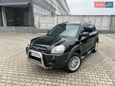 Хендай Туксон 2006 в Полтаве на Automoto.ua Черный Хендай Туксон, объемом двигателя 1.98 л и пробегом 237 тыс. км за 8550 $, фото 1 на Automoto.ua