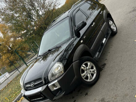 Хендай Туксон 2007 в Каменское - Днепродзержинск на Automoto.ua Черный Хендай Туксон, объемом двигателя 1.98 л и пробегом 162 тыс. км за 7999 $, фото 1 на Automoto.ua