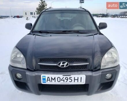 Чорний Хендай Туксон, об'ємом двигуна 2 л та пробігом 260 тис. км за 7800 $, фото 1 на Automoto.ua
