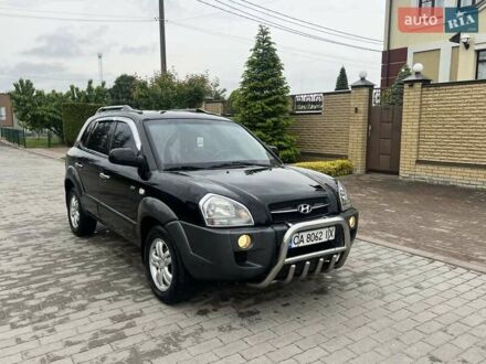 Хендай Туксон 2007 в Белой Церкве на Automoto.ua Черный Хендай Туксон, объемом двигателя 1.98 л и пробегом 180 тыс. км за 7100 $, фото 1 на Automoto.ua