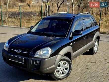 Хендай Туксон 2007 у Дніпро (Дніпропетровську) на Automoto.ua Чорний Хендай Туксон, об'ємом двигуна 1.98 л та пробігом 187 тис. км за 8450 $, фото 1 на Automoto.ua