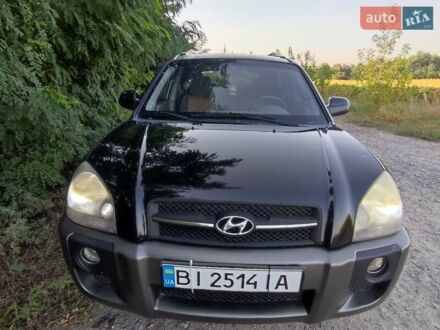 Хендай Туксон 2007 в Полтаве на Automoto.ua Черный Хендай Туксон, объемом двигателя 1.98 л и пробегом 212 тыс. км за 7500 $, фото 1 на Automoto.ua