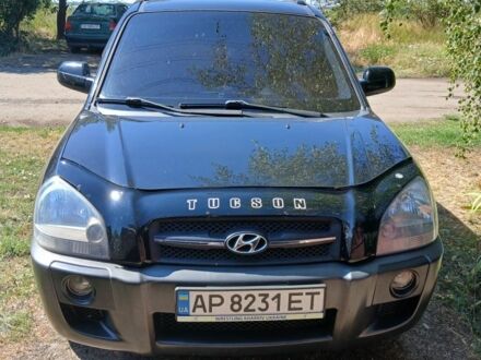 Хендай Туксон 2007 у Покровском на Automoto.ua Чорний Хендай Туксон, об'ємом двигуна 2 л та пробігом 223 тис. км за 7500 $, фото 1 на Automoto.ua