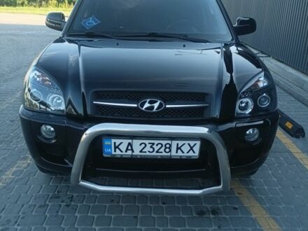 Хендай Туксон 2007 в Дрогобыче на Automoto.ua Черный Хендай Туксон, объемом двигателя 2 л и пробегом 260 тыс. км за 8000 $, фото 1 на Automoto.ua