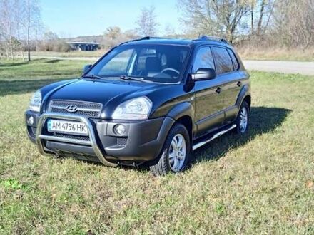 Хендай Туксон 2007 в Белогорье на Automoto.ua Черный Хендай Туксон, объемом двигателя 1.98 л и пробегом 207 тыс. км за 7400 $, фото 1 на Automoto.ua