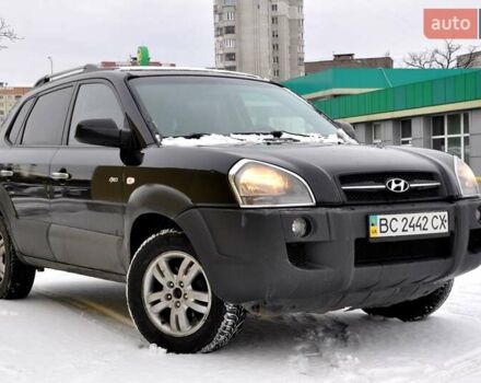 Чорний Хендай Туксон, об'ємом двигуна 1.98 л та пробігом 400 тис. км за 6400 $, фото 1 на Automoto.ua