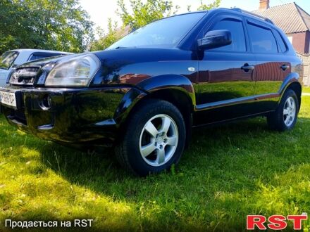 Хендай Туксон 2007 в Ахтырке на Automoto.ua Черный Хендай Туксон, объемом двигателя 2 л и пробегом 230 тыс. км за 8000 $, фото 1 на Automoto.ua