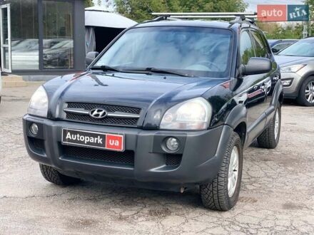 Хендай Туксон 2008 в Виннице на Automoto.ua Черный Хендай Туксон, объемом двигателя 2 л и пробегом 117 тыс. км за 7990 $, фото 1 на Automoto.ua