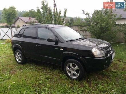 Чорний Хендай Туксон, об'ємом двигуна 1.99 л та пробігом 181 тис. км за 8150 $, фото 1 на Automoto.ua
