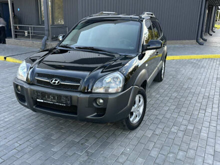 Хендай Туксон 2008 в Каменское - Днепродзержинск на Automoto.ua Черный Хендай Туксон, объемом двигателя 2 л и пробегом 168 тыс. км за 8100 $, фото 1 на Automoto.ua