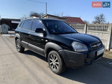 Хендай Туксон 2008 в Вышгороде на Automoto.ua Черный Хендай Туксон, объемом двигателя 1.98 л и пробегом 235 тыс. км за 7500 $, фото 1 на Automoto.ua