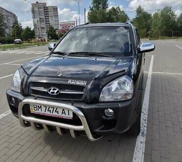 Хендай Туксон 2008 в Сумах на Automoto.ua Черный Хендай Туксон, объемом двигателя 1.98 л и пробегом 42 тыс. км за 12000 $, фото 1 на Automoto.ua