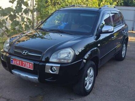 Хендай Туксон 2008 у Рокитном на Automoto.ua Чорний Хендай Туксон, об'ємом двигуна 2 л та пробігом 214 тис. км за 8350 $, фото 1 на Automoto.ua
