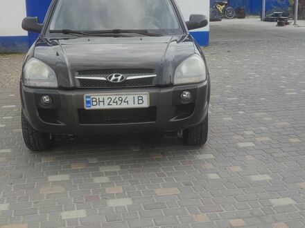 Чорний Хендай Туксон, об'ємом двигуна 2 л та пробігом 214 тис. км за 6000 $, фото 1 на Automoto.ua