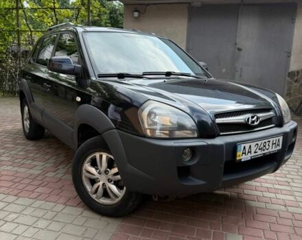 Чорний Хендай Туксон, об'ємом двигуна 2 л та пробігом 190 тис. км за 7700 $, фото 1 на Automoto.ua