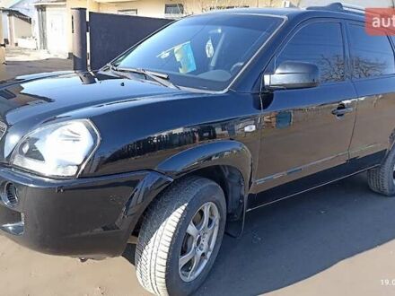 Хендай Туксон 2009 в Глобино на Automoto.ua Черный Хендай Туксон, объемом двигателя 1.98 л и пробегом 154 тыс. км за 9000 $, фото 1 на Automoto.ua