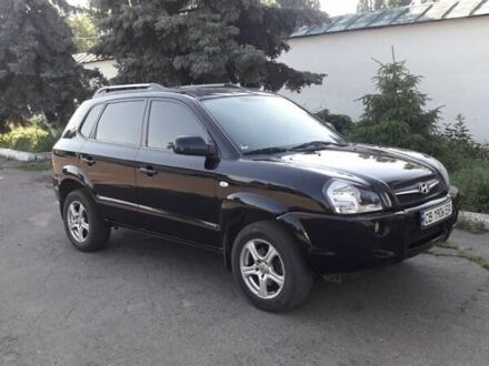 Хендай Туксон 2009 в Чернигове на Automoto.ua Черный Хендай Туксон, объемом двигателя 2 л и пробегом 220 тыс. км за 7500 $, фото 1 на Automoto.ua