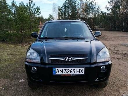 Чорний Хендай Туксон, об'ємом двигуна 1.98 л та пробігом 172 тис. км за 9500 $, фото 1 на Automoto.ua