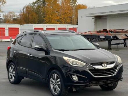 Черный Хендай Туксон, объемом двигателя 2.4 л и пробегом 80 тыс. км за 13000 $, фото 1 на Automoto.ua