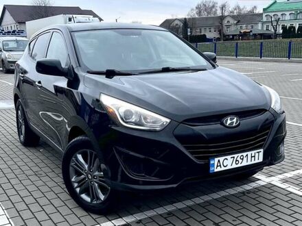 Черный Хендай Туксон, объемом двигателя 2 л и пробегом 164 тыс. км за 11200 $, фото 1 на Automoto.ua