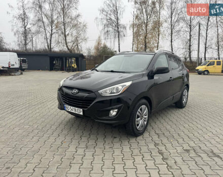 Черный Хендай Туксон, объемом двигателя 2.36 л и пробегом 205 тыс. км за 11200 $, фото 1 на Automoto.ua