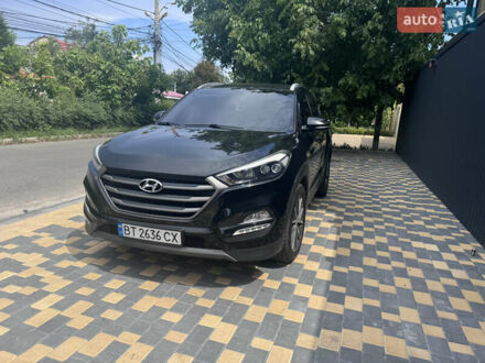 Чорний Хендай Туксон, об'ємом двигуна 2 л та пробігом 165 тис. км за 18500 $, фото 1 на Automoto.ua