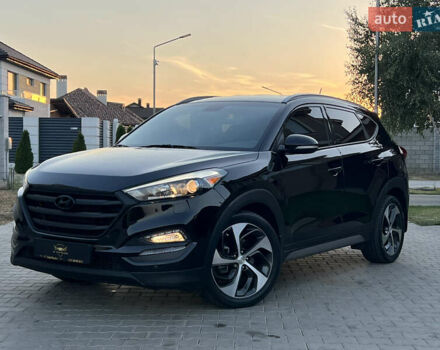 Чорний Хендай Туксон, об'ємом двигуна 1.6 л та пробігом 55 тис. км за 16900 $, фото 1 на Automoto.ua