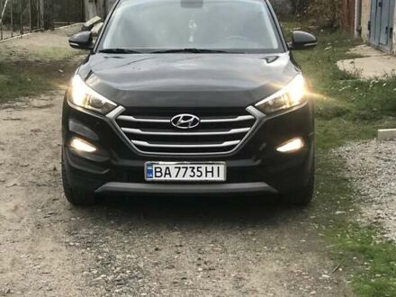 Черный Хендай Туксон, объемом двигателя 1.59 л и пробегом 188 тыс. км за 15500 $, фото 1 на Automoto.ua