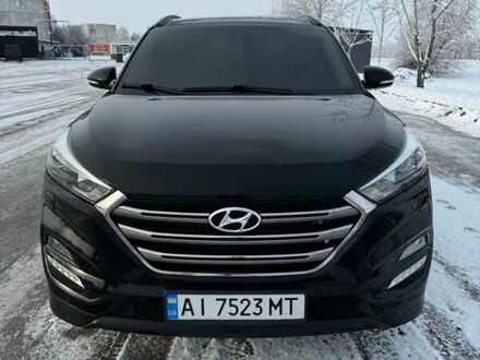 Хендай Туксон 2016 у Вольнянске на Automoto.ua Чорний Хендай Туксон, об'ємом двигуна 2 л та пробігом 103 тис. км за 18500 $, фото 1 на Automoto.ua