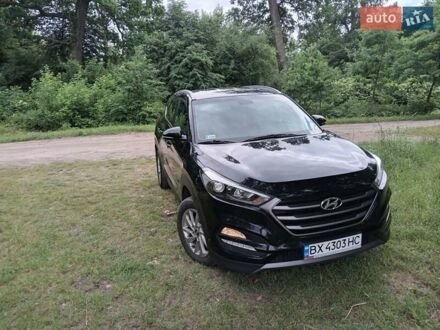 Хендай Туксон 2016 в Киеве на Automoto.ua Черный Хендай Туксон, объемом двигателя 1.6 л и пробегом 162 тыс. км за 18500 $, фото 1 на Automoto.ua