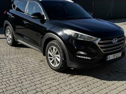 Черный Хендай Туксон, объемом двигателя 2 л и пробегом 222 тыс. км за 14000 $, фото 1 на Automoto.ua