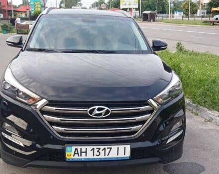 Черный Хендай Туксон, объемом двигателя 2 л и пробегом 3 тыс. км за 43000 $, фото 1 на Automoto.ua