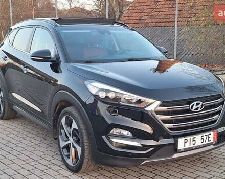 Черный Хендай Туксон, объемом двигателя 2 л и пробегом 192 тыс. км за 19999 $, фото 1 на Automoto.ua