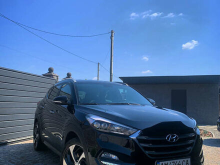 Хендай Туксон 2016 у Житомирі на Automoto.ua Чорний Хендай Туксон, об'ємом двигуна 1.59 л та пробігом 92 тис. км за 18800 $, фото 1 на Automoto.ua