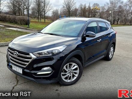 Чорний Хендай Туксон, об'ємом двигуна 2 л та пробігом 123 тис. км за 15900 $, фото 1 на Automoto.ua