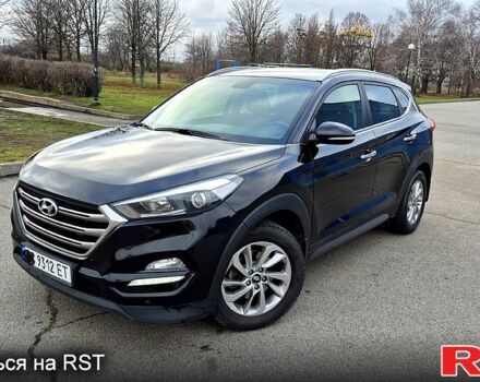 Черный Хендай Туксон, объемом двигателя 2 л и пробегом 123 тыс. км за 15900 $, фото 1 на Automoto.ua